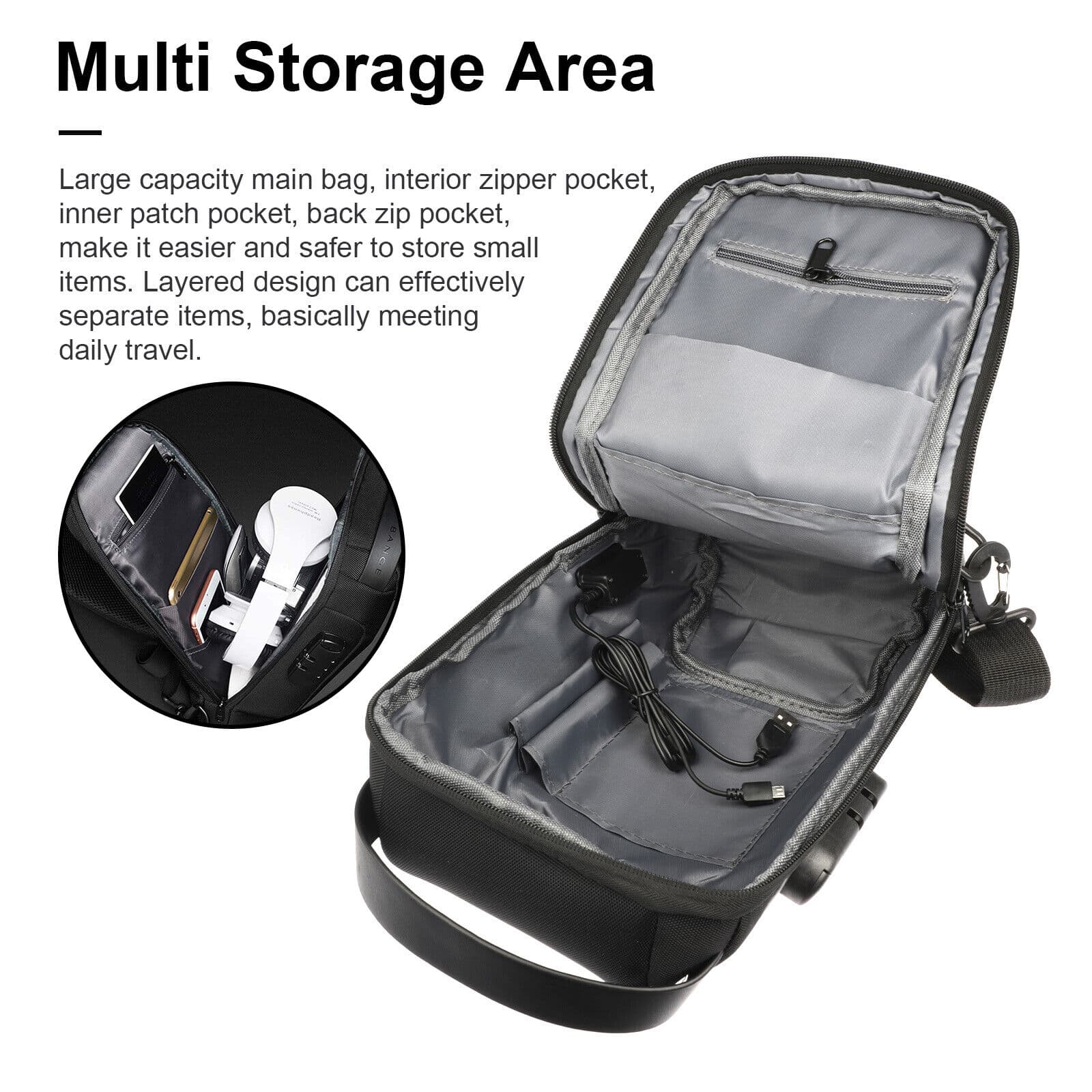 Gizmo Carry Anti-Theft Sling 3