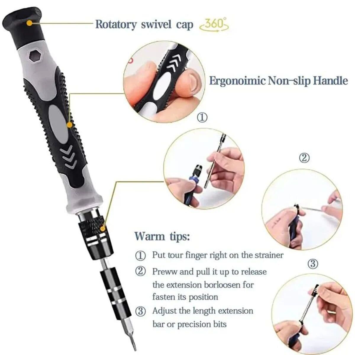 Gizmo Precision 115-in-1 Repair Kit 9