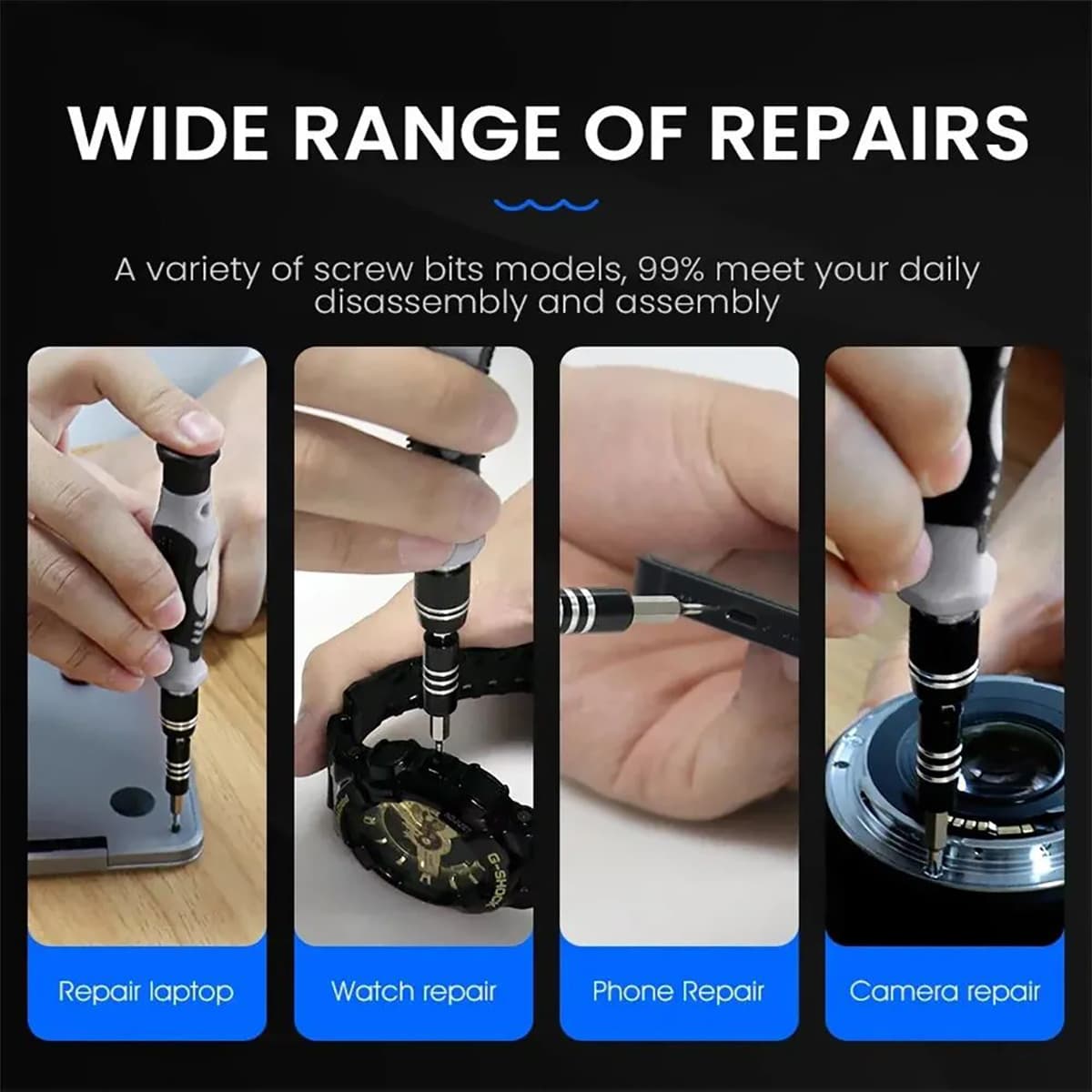Gizmo Precision 115-in-1 Repair Kit 7