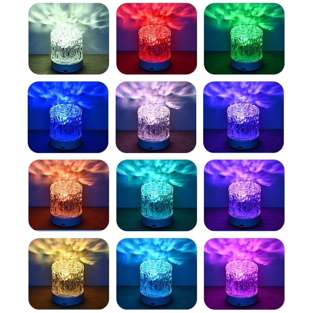 Gizmo Ripple Crystal Lamp 16