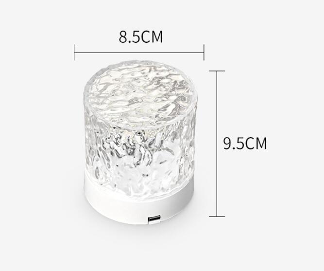 Gizmo Ripple Crystal Lamp 6